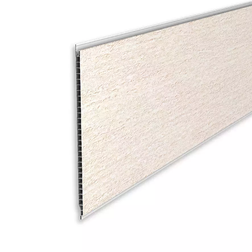 Ideal — Пластиковая панель Идеал Ламини 167 Травертин бежевый 250х8х2700 мм
