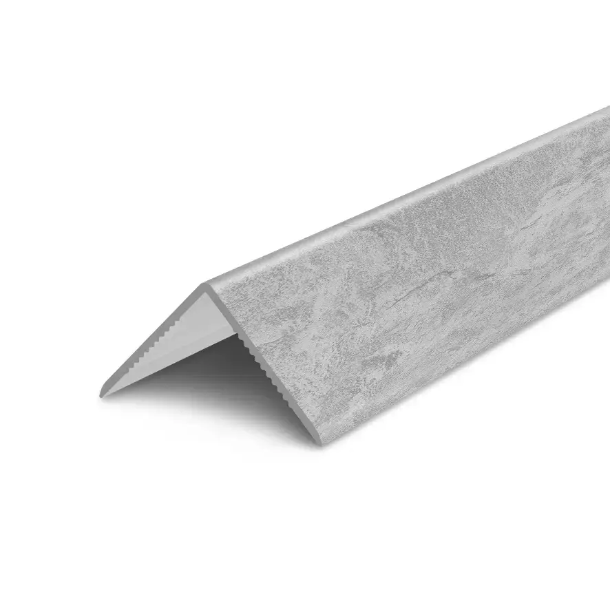 Ideal — Угол Пластиковый 30х30мм 2,7м "Деконика", 547 Лофт светло-серый