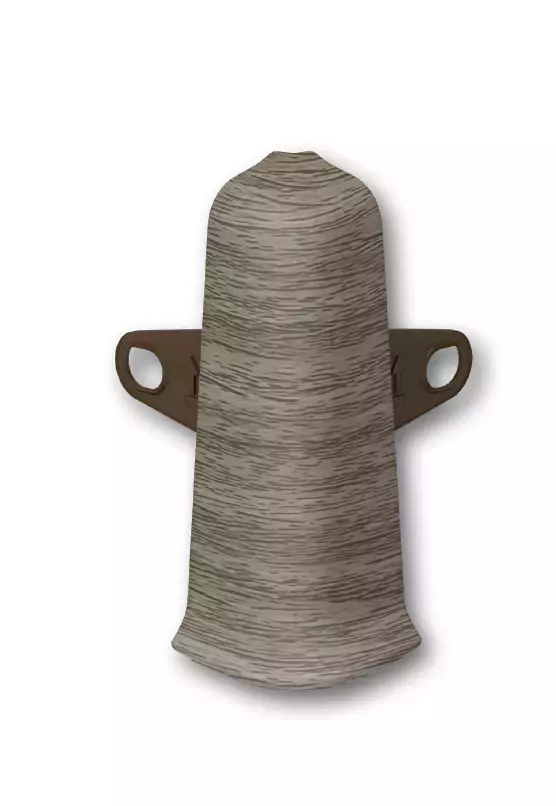 Ideal — Наружный угол Деконика D85 1 шт. Орех серый 296