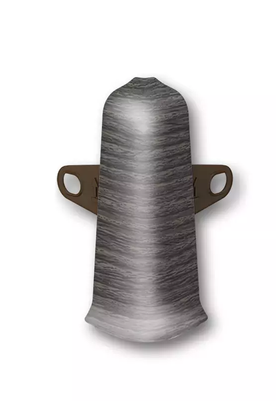 Ideal — Наружный угол Деконика D55 1 шт. 352 каштан серый