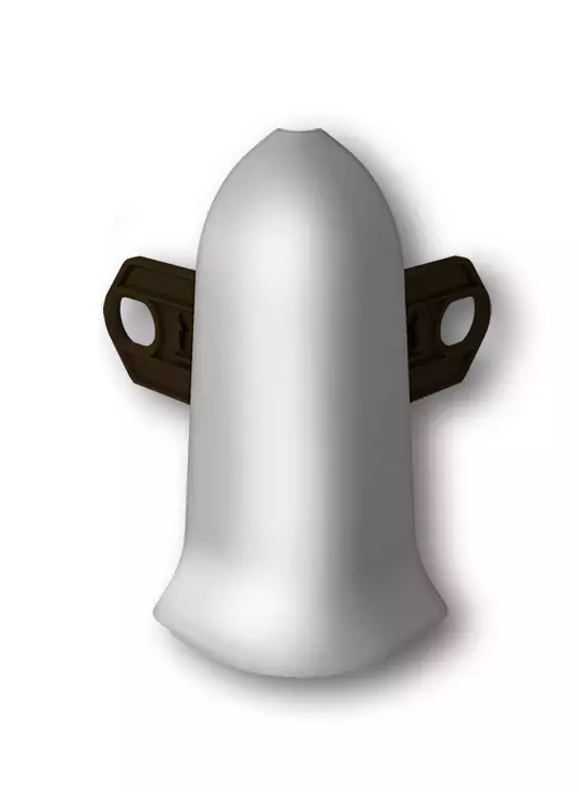 Ideal — Наружный угол IDEAL Классик 55 мм. 1 шт. 081 Серебристый