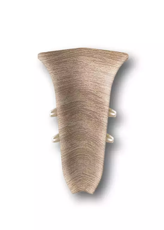 Ideal — Внутренний угол IDEAL Классик 70 мм. 1 шт. Дуб беленый 203