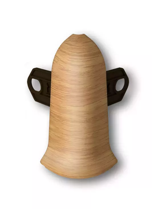 Ideal — Наружный угол Классик 70 мм. 1 шт. Дуб светлый 212