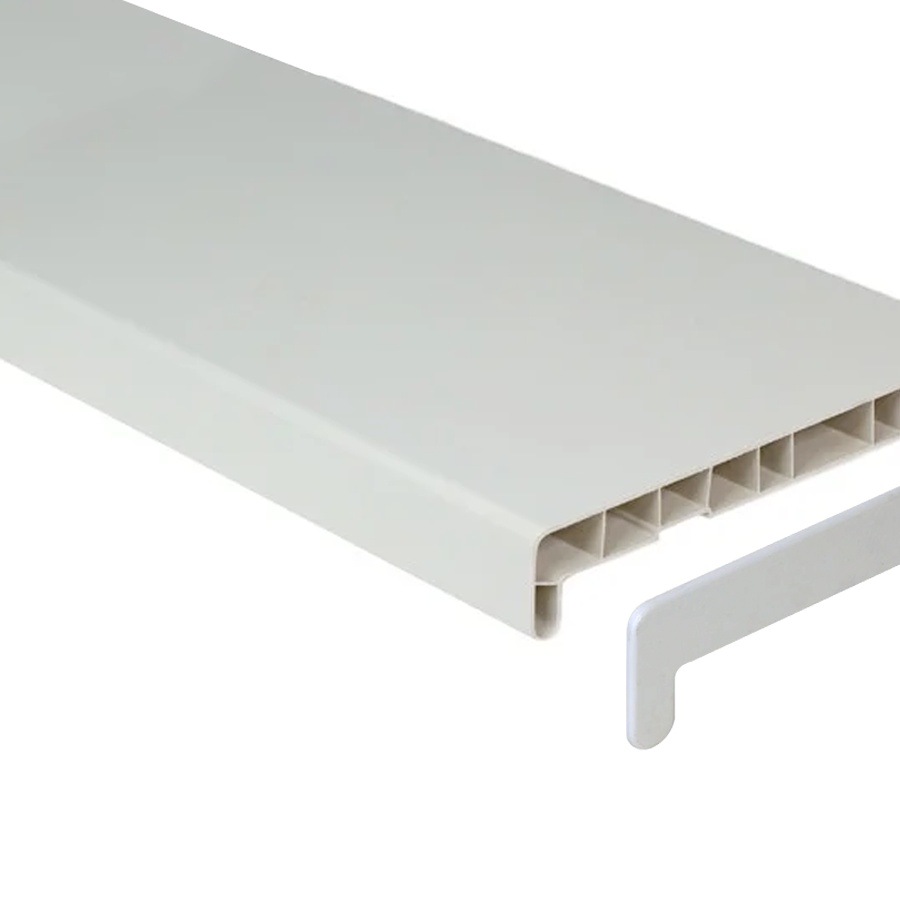 Ideal — Подоконник ПВХ Россия Белый Матовый 150мм