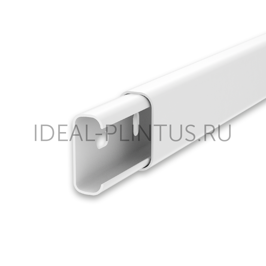Ideal — Кабель-канал DECONIKA 001 Белый матовый 22x10х2200 мм