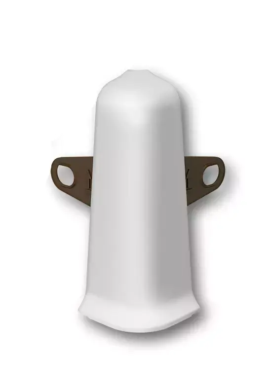 Ideal — Наружный угол IDEAL Деконика 100мм, Светло-серый 002 (1 шт)