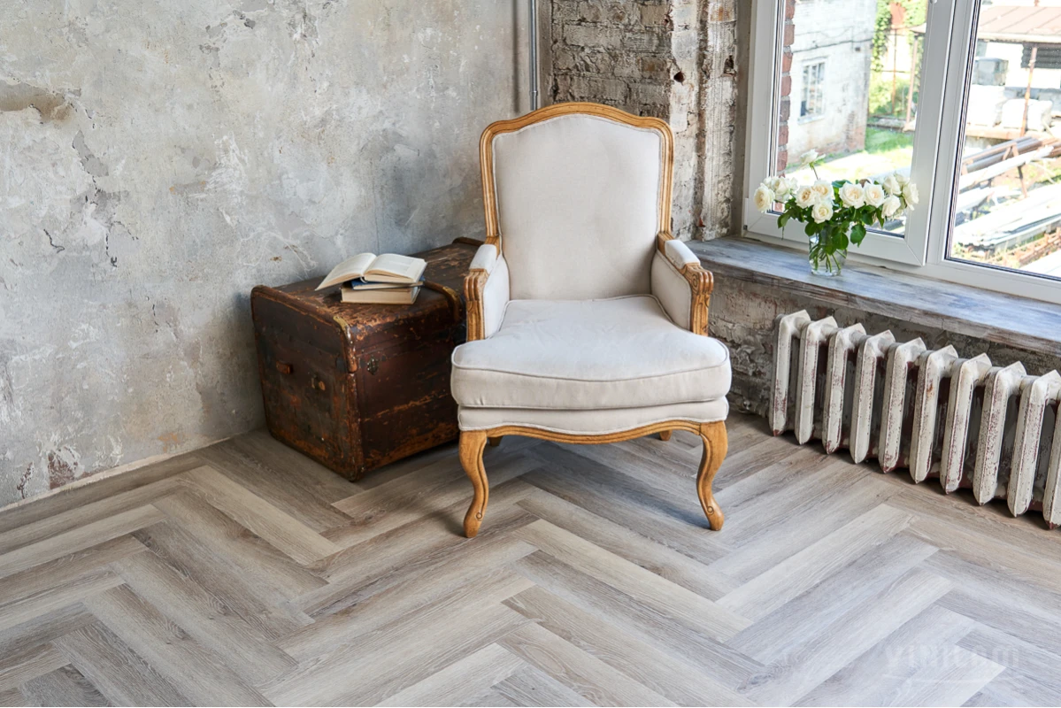 VINILAM PARQUET Herringbone — IS11122 Эрмитаж паркет