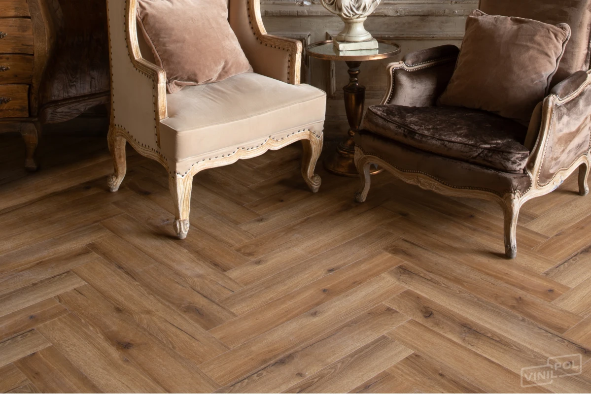 VINILAM VinilPol Herringbone Glue — 9933 Паркет Франческо Glue